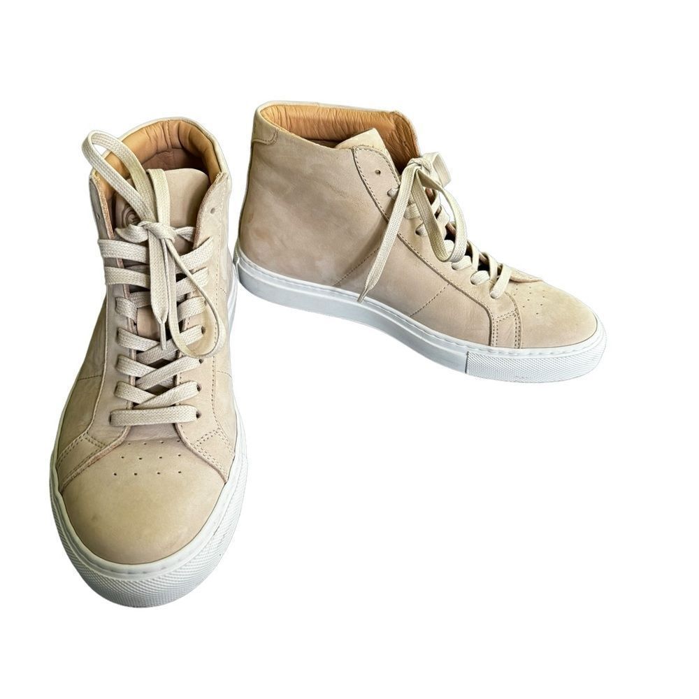 the Great. Women’s The Royale High - beige suede, Size 8.5